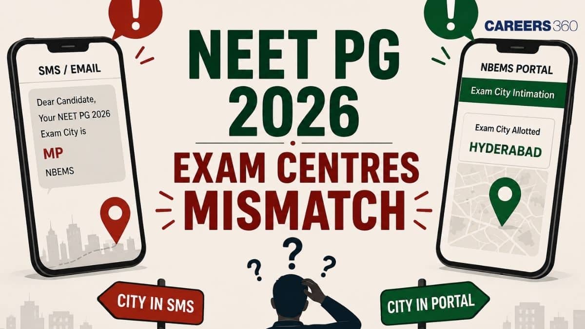 NEET PG 2026 Exam Centre Mismatch: Candidates Allotted Different Cities, Confusion Grows